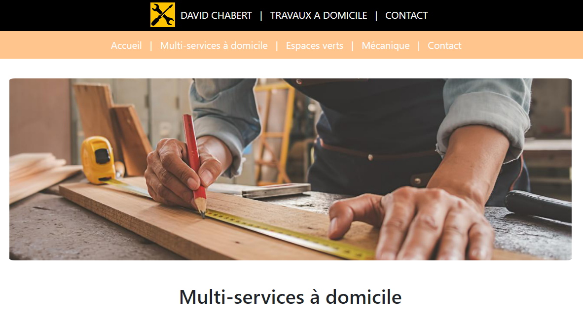 Screen site David Chabert